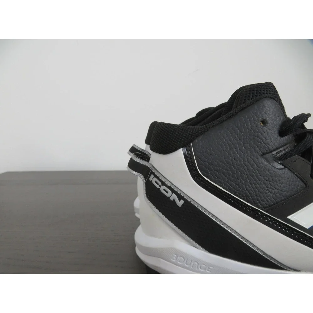 Adidas Icon 7 Mid MD Baseball Cleats Mens 9.5 Black Baseball Cleats S23922